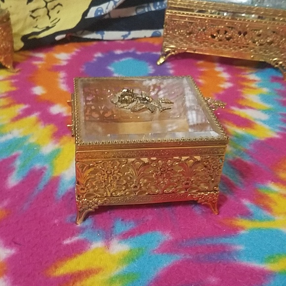24 karat gold jewelry box - Picture 5 of 8